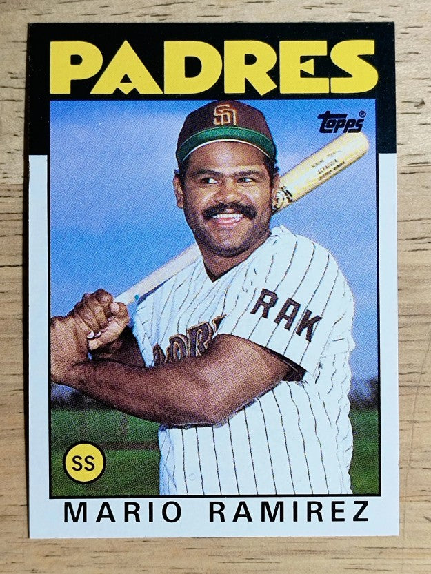 1986 Topps #262 Mario Ramirez
