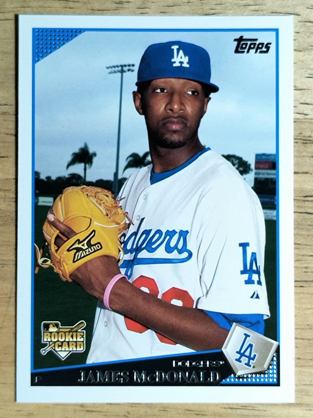 2009 Topps #208 James McDonald RC