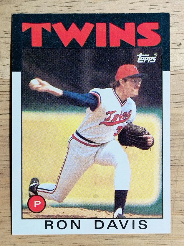 1986 Topps #265 Ron Davis