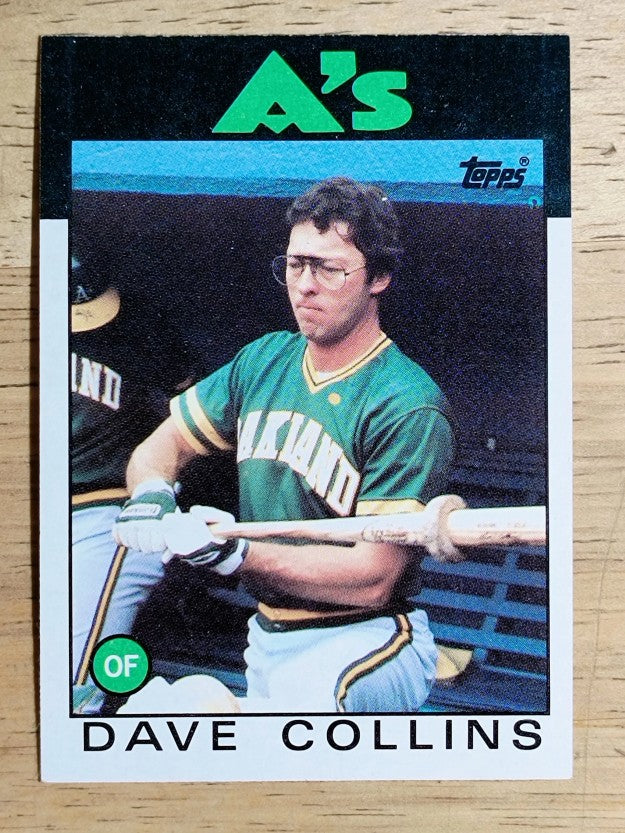1986 Topps #271 Dave Collins