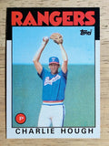 1986 Topps #275 Charlie Hough