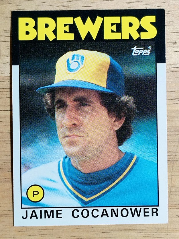 1986 Topps #277 Jaime Cocanower