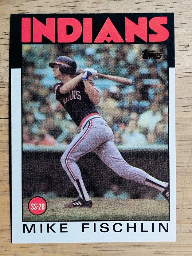1986 Topps #283 Mike Fischlin