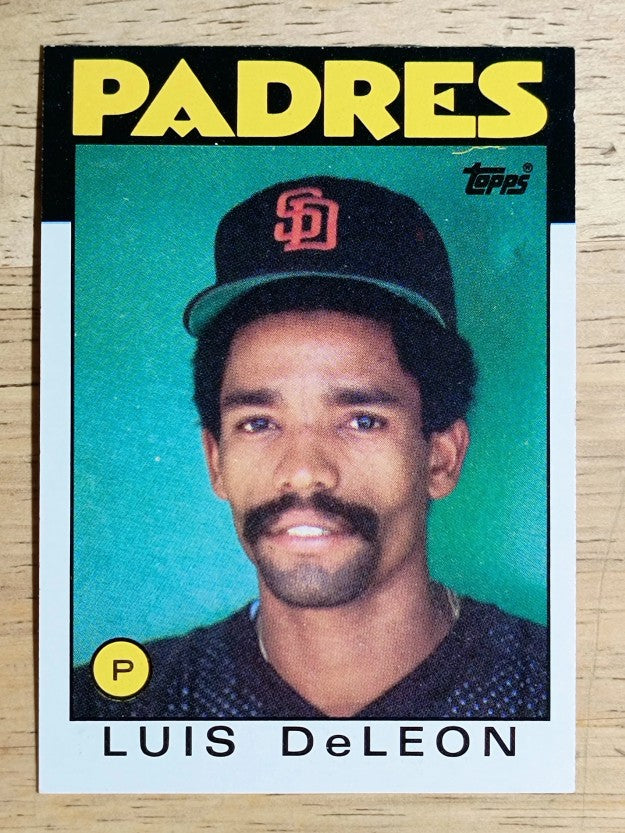 1986 Topps #286 Luis DeLeon