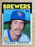 1986 Topps #292 Chuck Porter