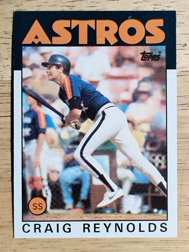 1986 Topps #298 Craig Reynolds