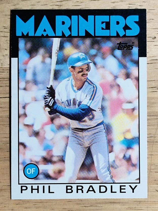 1986 Topps #305 Phil Bradley