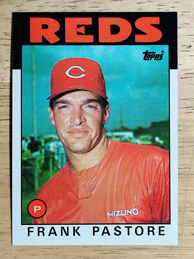 1986 Topps #314 Frank Pastore