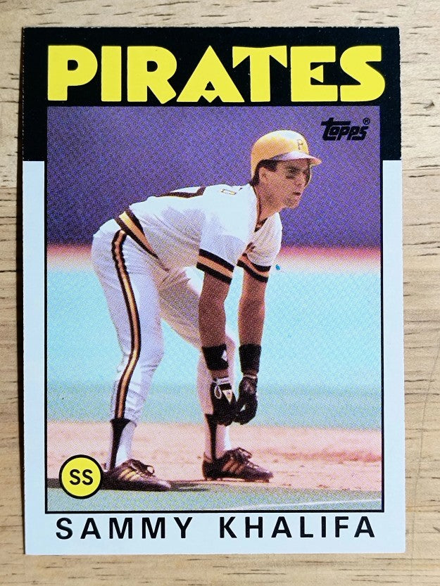1986 Topps #316 Sammy Khalifa