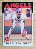 1986 Topps #325 Juan Beniquez