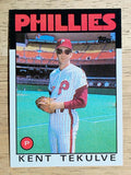 1986 Topps #326 Kent Tekulve