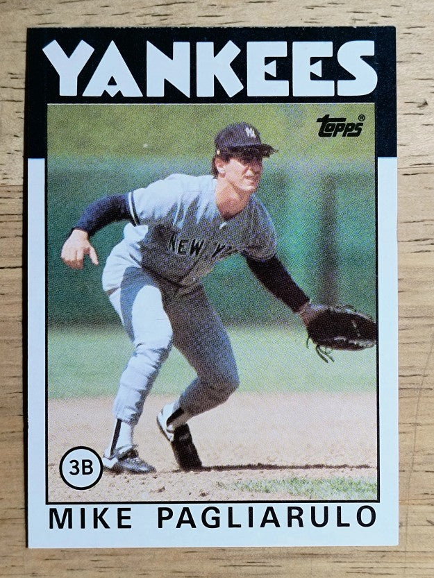 1986 Topps #327 Mike Pagliarulo