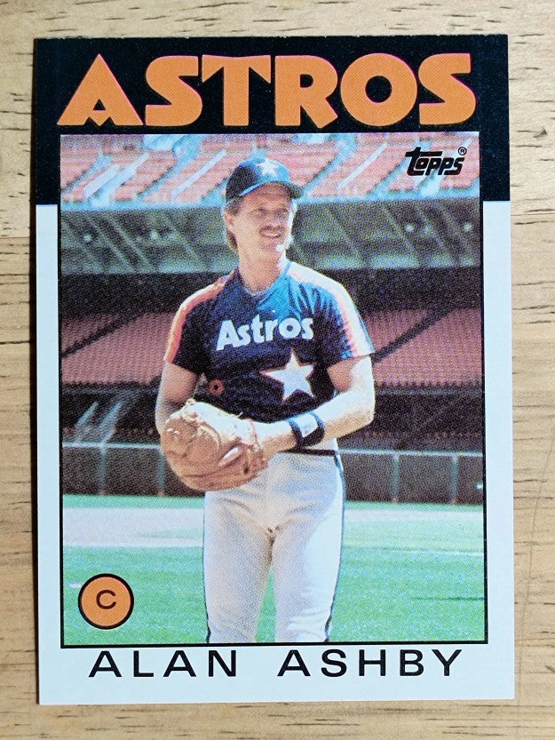 1986 Topps #331 Alan Ashby