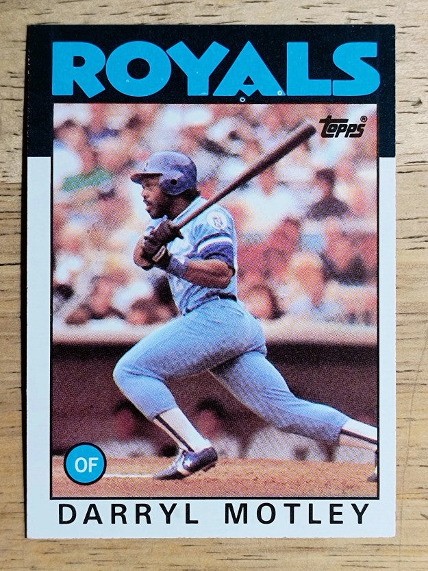 1986 Topps #332 Darryl Motley