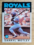 1986 Topps #332 Darryl Motley
