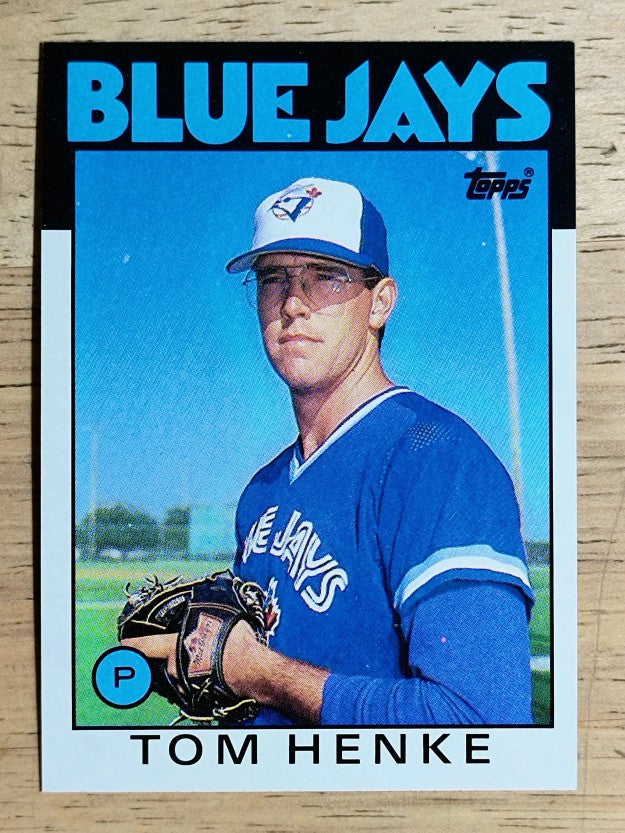 1986 Topps #333 Tom Henke