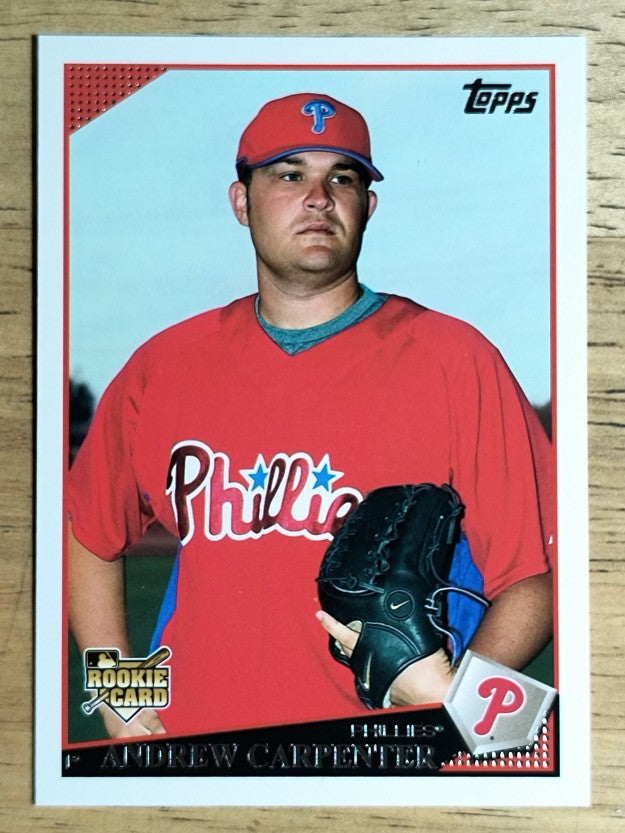2009 Topps #12 Andrew Carpenter RC