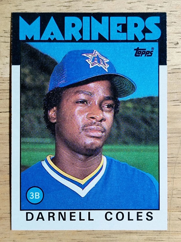 1986 Topps #337 Darnell Coles