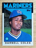 1986 Topps #337 Darnell Coles