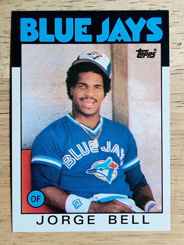 1986 Topps #338 Jorge Bell