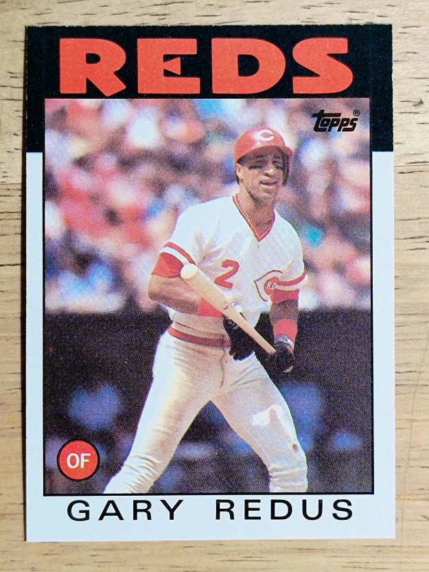 1986 Topps #342 Gary Redus