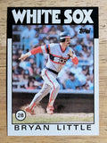 1986 Topps #346 Bryan Little