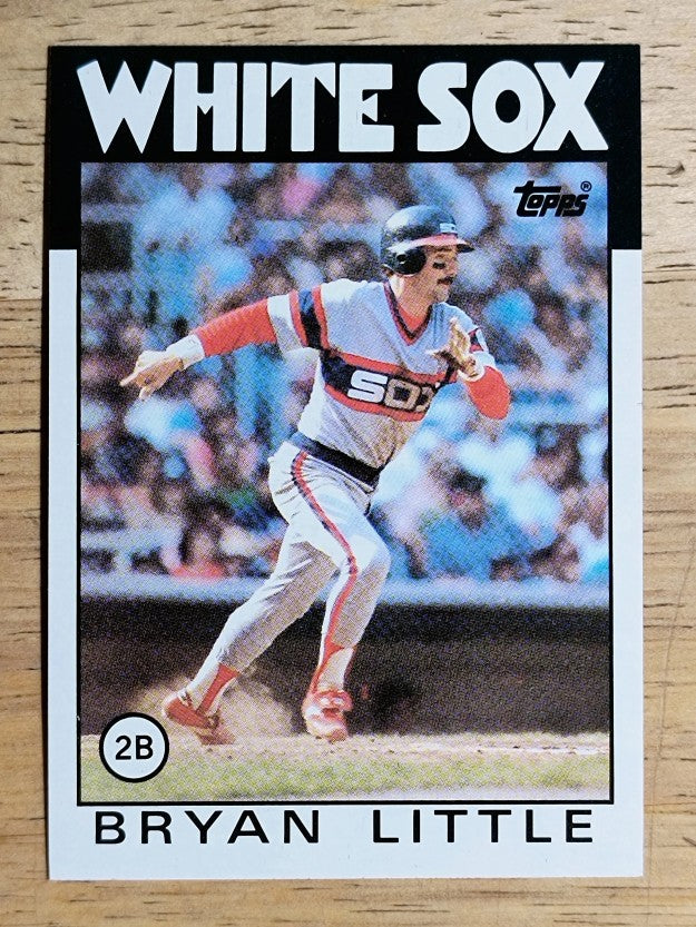 1986 Topps #346 Bryan Little
