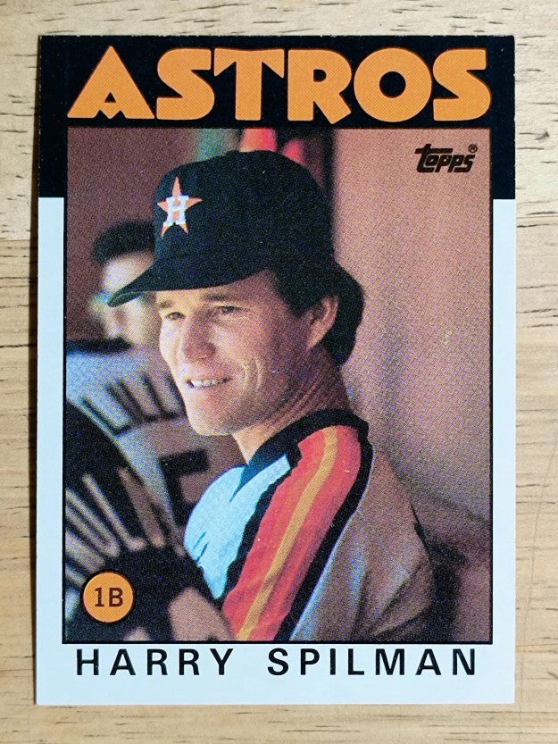 1986 Topps #352 Harry Spilman