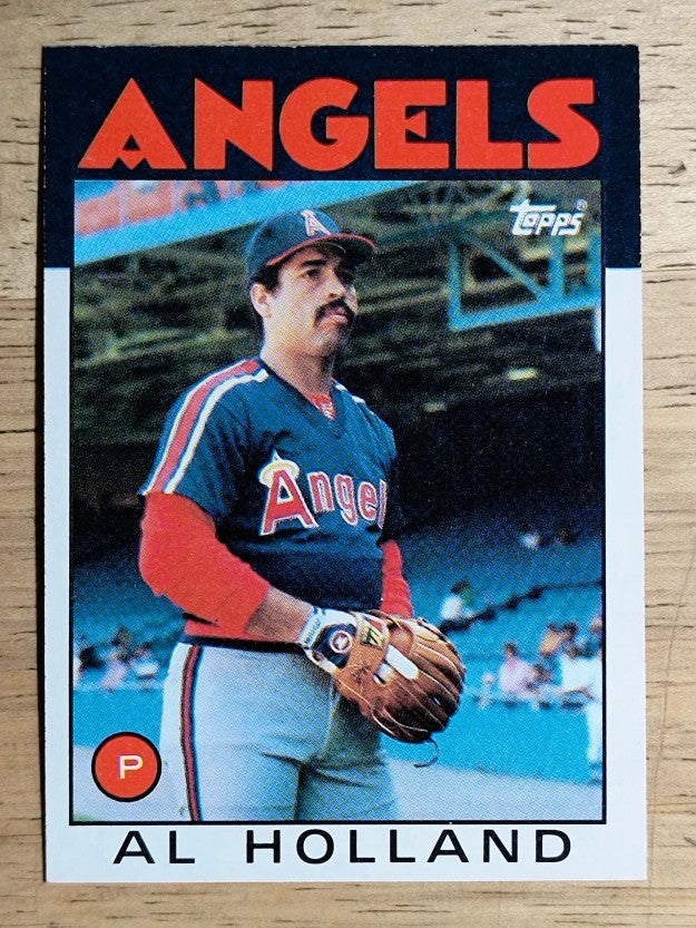 1986 Topps #369 Al Holland