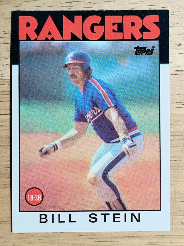 1986 Topps #371 Bill Stein