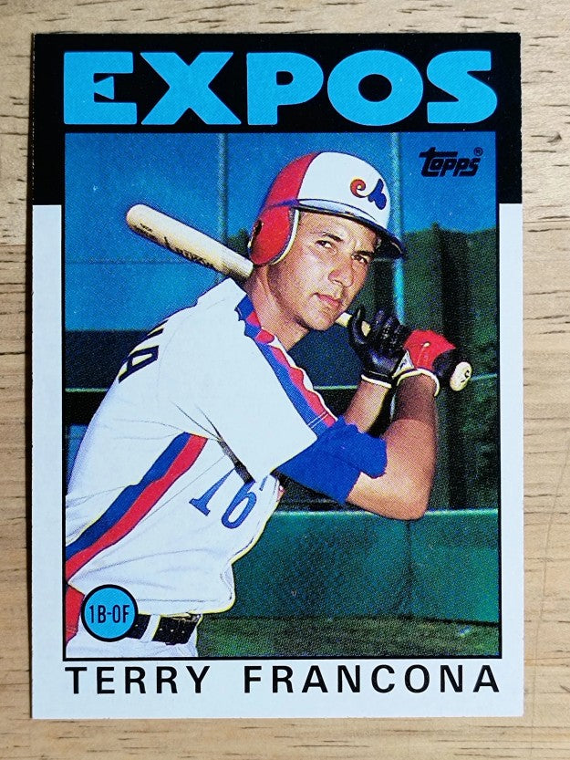 1986 Topps #374 Terry Francona
