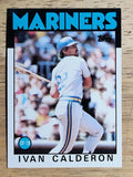1986 Topps #382 Ivan Calderon RC