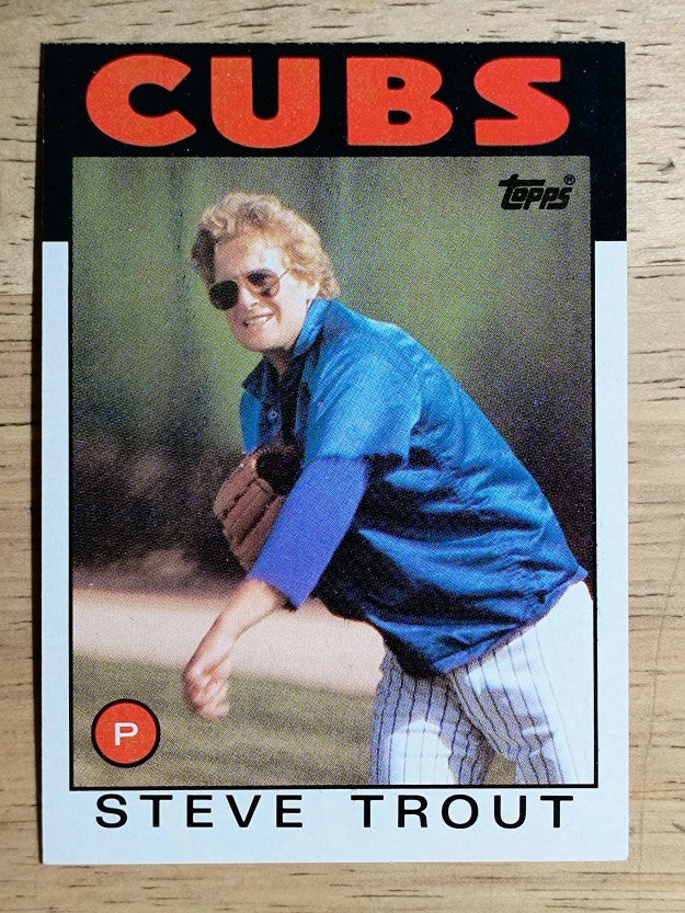 1986 Topps #384 Steve Trout