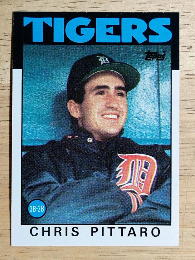 1986 Topps #393 Chris Pittaro