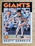 1986 Topps #395 Scott Garrelts