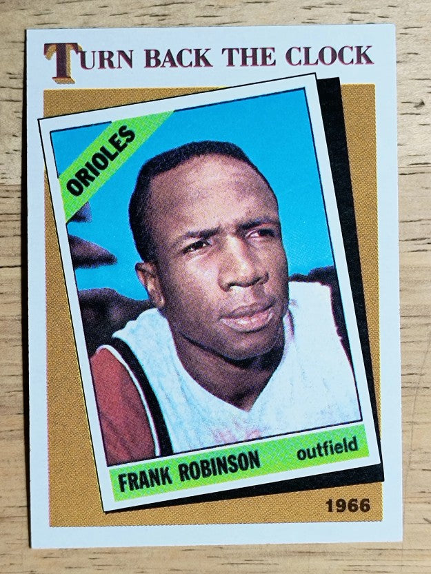 1986 Topps #404 Frank Robinson TBC