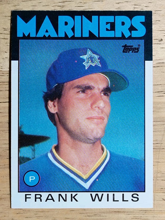 1986 Topps #419 Frank Wills
