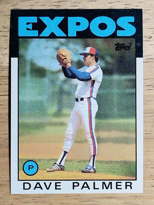 1986 Topps #421 David Palmer