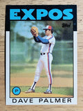 1986 Topps #421 David Palmer
