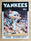 1986 Topps #427 Joe Cowley