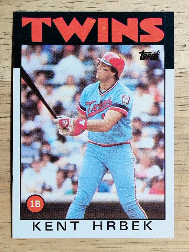 1986 Topps #430 Kent Hrbek