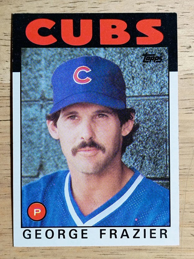 1986 Topps #431 George Frazier