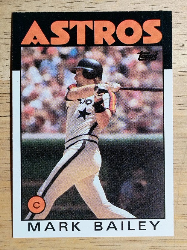 1986 Topps #432 Mark Bailey