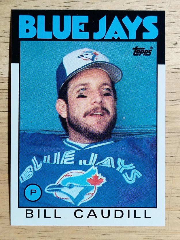 1986 Topps #435 Bill Caudill