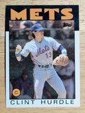 1986 Topps #438 Clint Hurdle