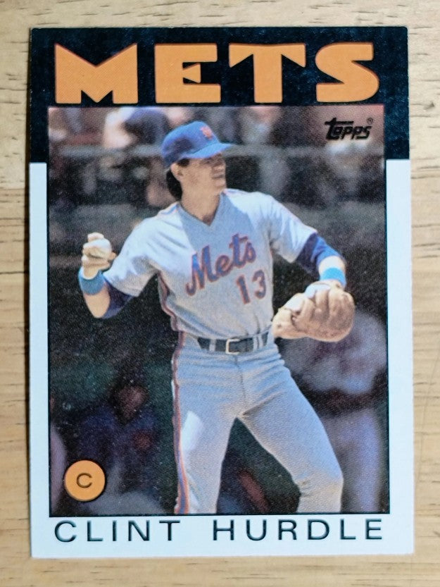 1986 Topps #438 Clint Hurdle