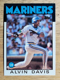 1986 Topps #440 Alvin Davis