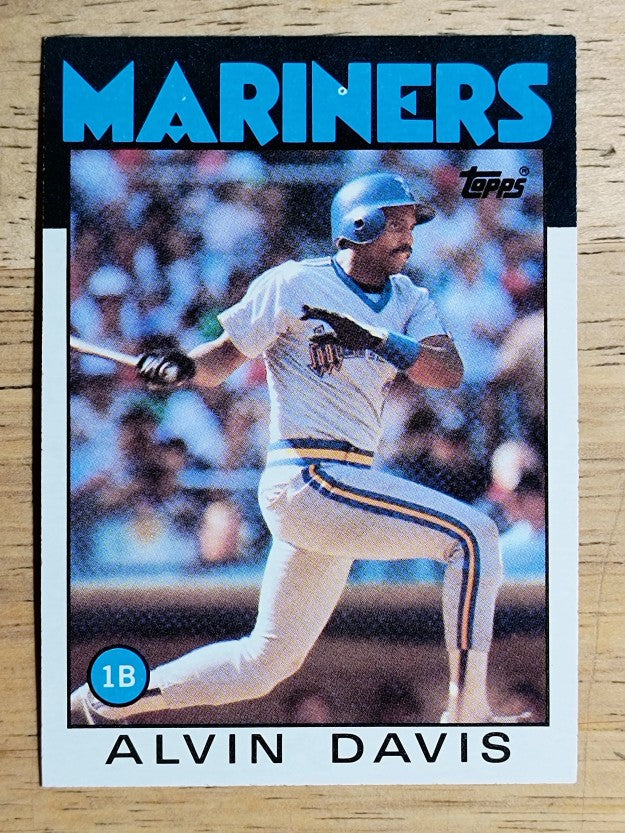1986 Topps #440 Alvin Davis