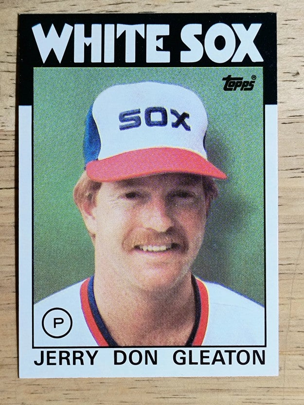 1986 Topps #447 Jerry Don Gleaton