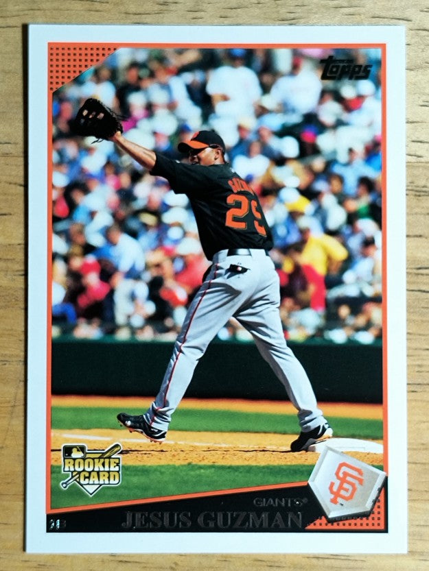 2009 Topps Update #UH51 Jesus Guzman RC